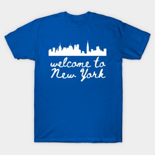 Welcome To New York T-Shirt